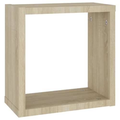 Kockaste zidne police 6 kom boja hrasta sonome 30 x 15 x 30 cm - sonoma hrast 30 x 15 x 30 cm 6 1 Cijena