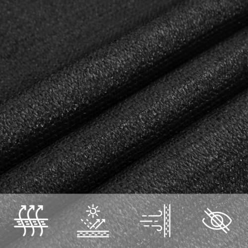 Jedro za zaštitu od sunca 160 g/m² crno 2,5 x 3 m HDPE Crna 2.5 x 3 m 1 Cijena
