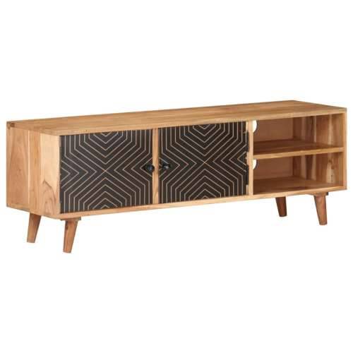 TV ormarić 115 x 30 x 39 cm od masivnog drva bagrema Cijena