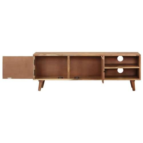 TV ormarić 115 x 30 x 39 cm od masivnog drva bagrema Cijena