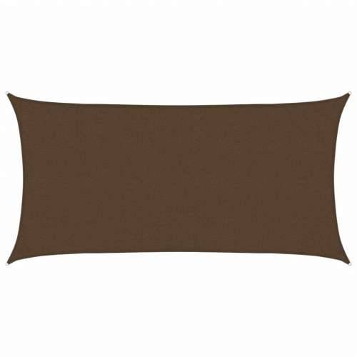 Jedro za zaštitu od sunca 160 g/m² smeđe 2,5 x 5 m HDPE - Smeđa 2.5 x 5 m 1 Cijena