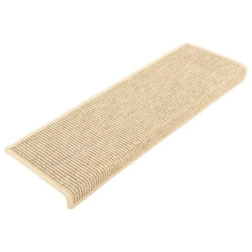 Ljepljivi tepisi za stepenice 15 kom 65x21x4 cm svjetlobež - Svjetlobež 15 Cijena