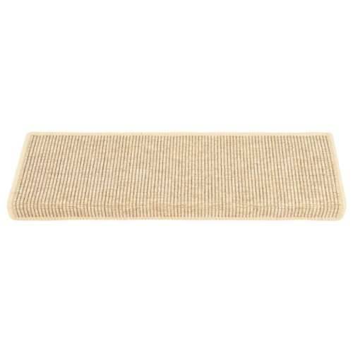 Ljepljivi tepisi za stepenice 15 kom 65x21x4 cm svjetlobež - Svjetlobež 15 Cijena