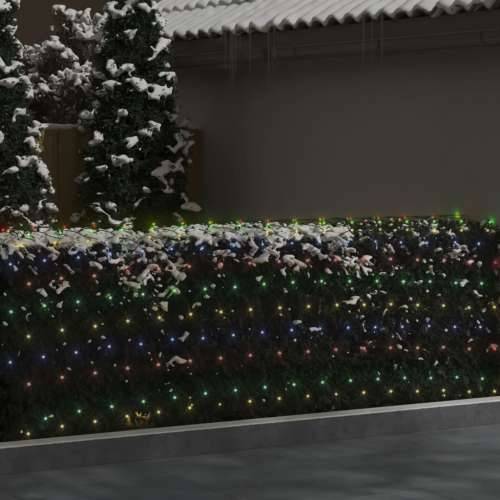 Božićna svjetlosna mreža šarena 3 x 3 m 306 LED - šareni 1 306 Cijena