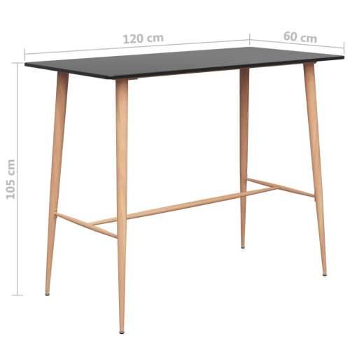 7-dijelni barski set crno-bijeli - Crno-bijelo 6 7 Cijena