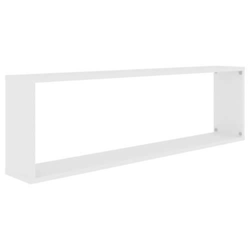 Kockaste zidne police 4 kom bijele 100 x 15 x 30 cm drvene - Bijela 100 x 15 x 30 cm 4 1 Cijena