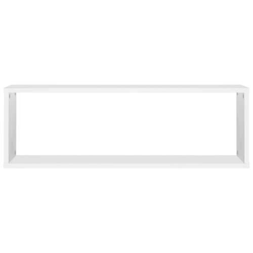 Kockaste zidne police 4 kom bijele 80 x 15 x 26,5 cm drvene - Bijela 80 x 15 x 26.5 cm 4 1 Cijena