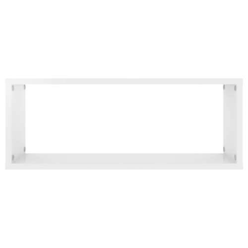 Kockaste zidne police 2 kom sjajne bijele 60x15x23 cm drvene - Visoko sjajno bijela 60 x 15 x 23 cm 2 1 Cijena