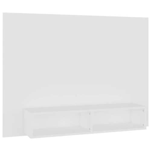 Zidni TV ormarić bijeli 120 x 23,5 x 90 cm konstruirano drvo - Bijela 1 120 cm Cijena