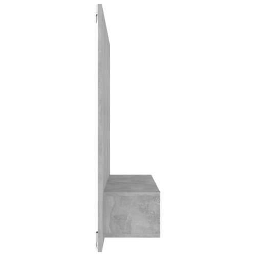 Zidni TV ormarić siva boja betona 120 x 23,5 x 90 cm drveni - Beton siva 1 120 cm Cijena