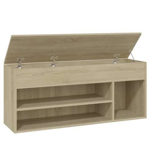 Klupa za cipele boja hrasta 105 x 30 x 45 cm konstruirano drvo - sonoma hrast 105 x 30 x 45 cm 1 Cijena
