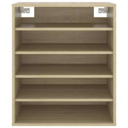 Ormarić za cipele boja hrasta 60 x 35 x 70 cm konstruirano drvo - sonoma hrast 60 x 35 x 70 cm 1 shoe cabinet without door Cijena