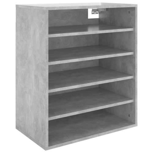 Ormarić za cipele boja betona 60 x 35 x 70 cm konstruirano drvo - Beton siva 60 x 35 x 70 cm 1 shoe cabinet without door Cijena
