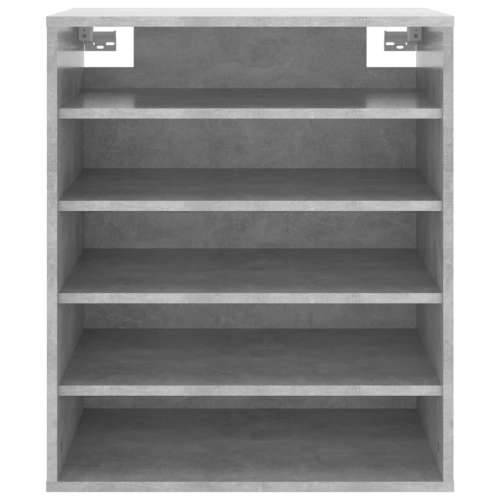 Ormarić za cipele boja betona 60 x 35 x 70 cm konstruirano drvo - Beton siva 60 x 35 x 70 cm 1 shoe cabinet without door Cijena