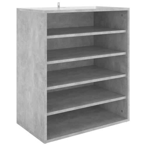 Ormarić za cipele boja betona 60 x 35 x 70 cm konstruirano drvo - Beton siva 60 x 35 x 70 cm 1 shoe cabinet without door Cijena