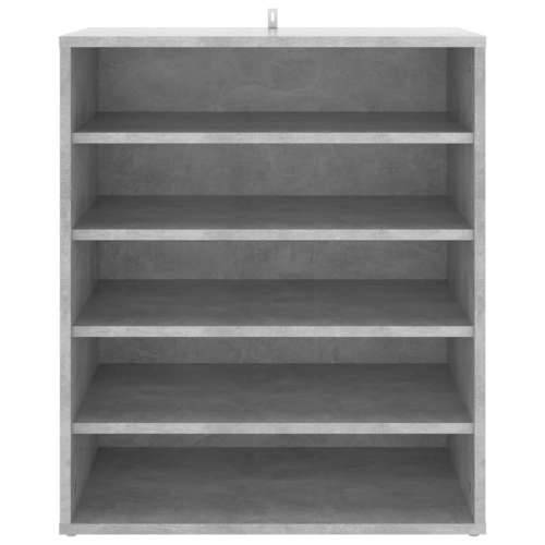 Ormarić za cipele boja betona 60 x 35 x 70 cm konstruirano drvo - Beton siva 60 x 35 x 70 cm 1 shoe cabinet without door Cijena