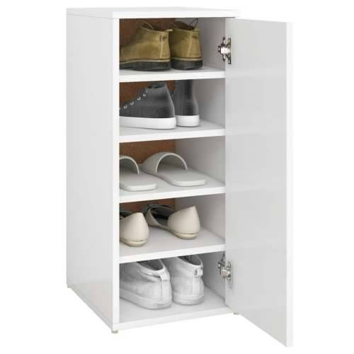 Ormarići za cipele 2 kom bijeli 32 x 35 x 70 cm od iverice  - Bijela 31.5 x 35 x 70 cm 1 2x shoe cabinet with door Cijena