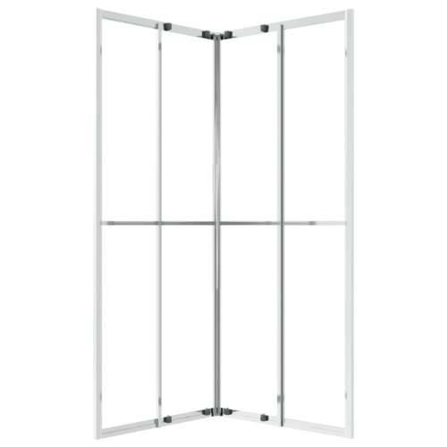Tuš kabina ESG 80 x 80 x 180 cm - Srebrno 80 x 80 x 180 cm Transparentan Cijena