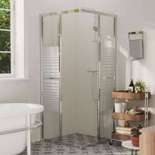 Tuš kabina ESG 80 x 80 x 180 cm - srebrna i bijela 80 x 80 x 180 cm Transparentan Cijena
