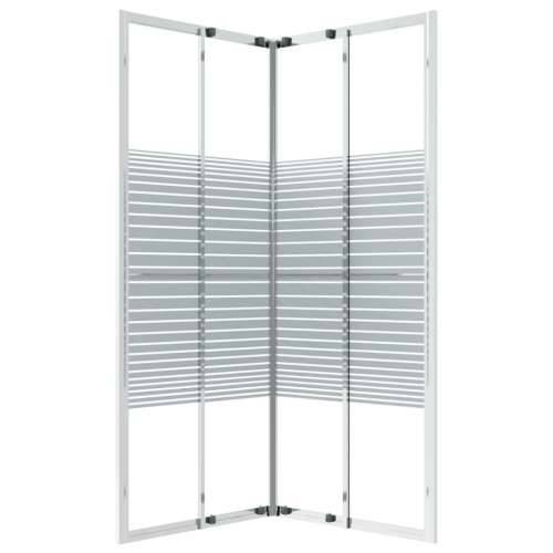Tuš kabina ESG 80 x 80 x 180 cm - srebrna i bijela 80 x 80 x 180 cm Transparentan Cijena
