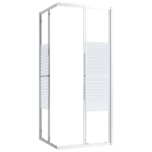 Tuš kabina ESG 80 x 80 x 180 cm - srebrna i bijela 80 x 80 x 180 cm Transparentan Cijena