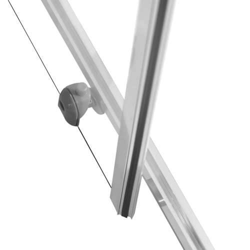 Tuš kabina ESG 80 x 80 x 180 cm - srebrna i bijela 80 x 80 x 180 cm Transparentan Cijena