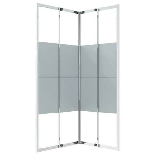 Tuš kabina ESG 80 x 70 x 180 cm - srebrna i bijela 80 x 70 x 180 cm Matirano Cijena