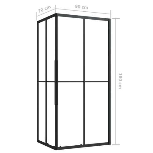 Tuš kabina ESG 90 x 70 x 180 cm - 90 x 70 x 180 cm *Transparent*an Cijena