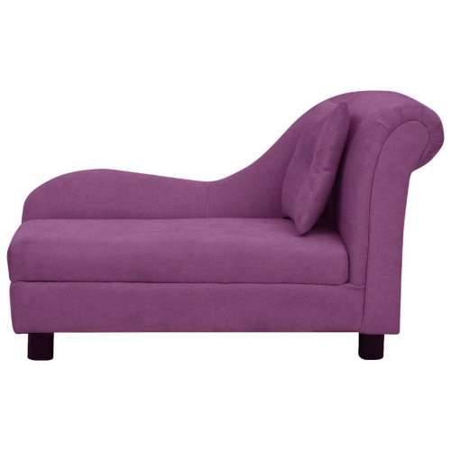 Sofa za pse s jastukom bordo 83 x 44 x 44 cm plišana - Tamno crvena Cijena