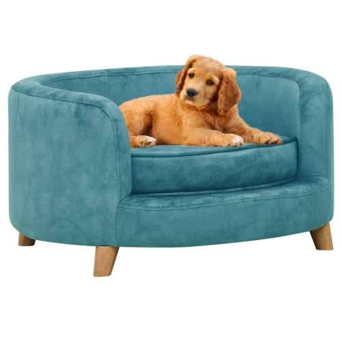 Sofa za pse tirkizna 69 x 69 x 36 cm plišana Cijena