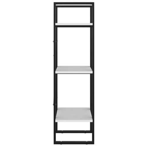 Ormarić za knjige s 3 razine bijeli 40 x 30 x 105 cm od iverice Cijena