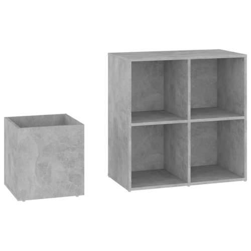 Ormarić za cipele boja betona 105x35,5x70 cm konstruirano drvo - Beton siva 1 Cijena
