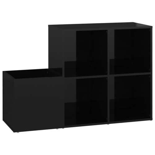 Ormarić za cipele sjajni crni 105x35,5x70 cm konstruirano drvo - visoko sjajno crna 1 Cijena