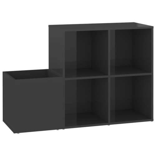 Ormarić za cipele sjajni sivi 105x35,5x70 cm konstruirano drvo - visoko sjajno siva 1 Cijena