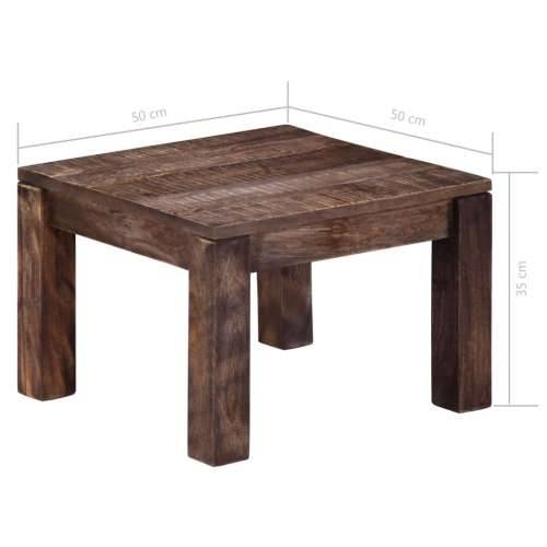 Stolić za kavu 50 x 50 x 35 cm od masivnog drva manga  Cijena