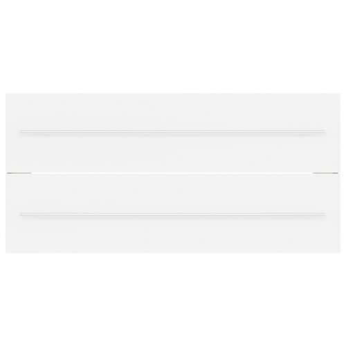Ormarić za Lavabo - Umivaonik bijeli 100x38,5x48 cm konstruirano drvo - Bijela 100 x 38.5 x 48 cm 1 Cijena