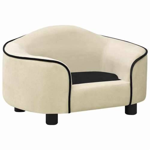 Sofa za pse krem 67 x 47 x 36 cm plišana - Krema Cijena