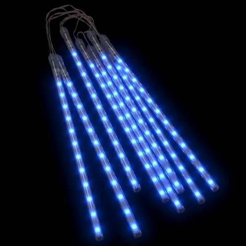 Meteorska svjetla 8 kom 30 cm plava 192 LED žarulje Cijena