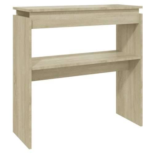 Konzolni stol boja hrasta sonome 80x30x80 cm konstruirano drvo - sonoma hrast 1 80 cm Cijena