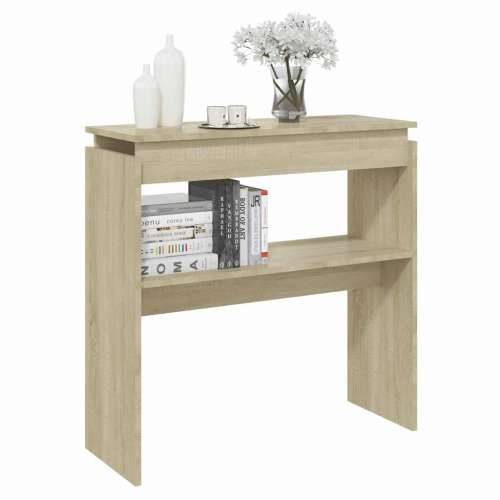 Konzolni stol boja hrasta sonome 80x30x80 cm konstruirano drvo - sonoma hrast 1 80 cm Cijena