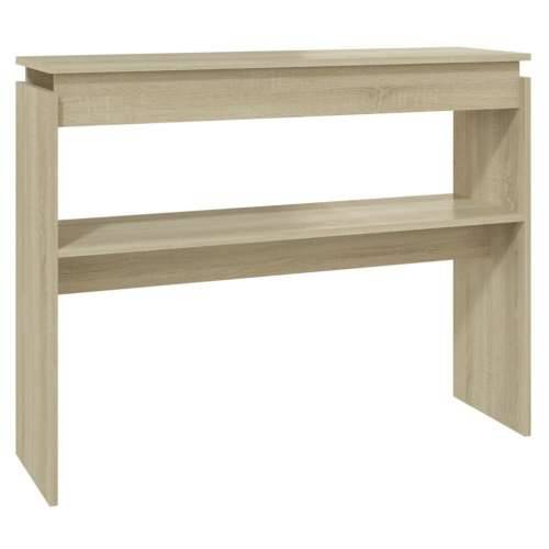 Konzolni stol boja hrasta sonome 102x30x80 cm konstruirano drvo - sonoma hrast 1 102 cm Cijena