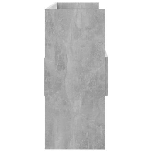 Komoda siva boja betona 105 x 30 x 70 cm od iverice Cijena