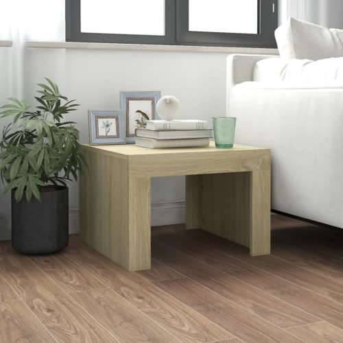 Stolić za kavu boja hrasta 50x50x35 cm konstruirano drvo - sonoma hrast 50 x 50 x 35 cm 1 Cijena