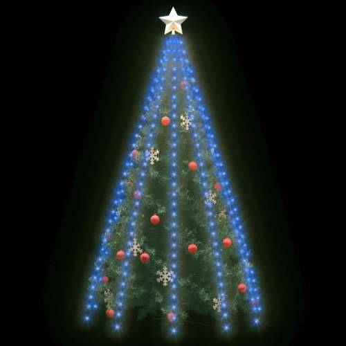 Mrežasta svjetla za božićno drvce 300 LED žarulja plava 300 cm Cijena
