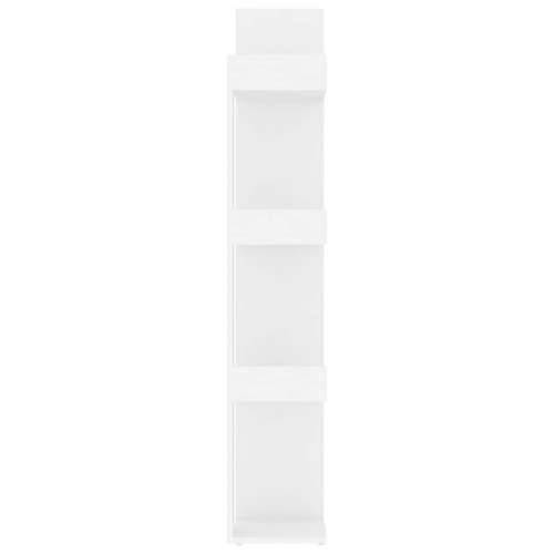 Ormarić za knjige bijeli 86 x 25,5 x 140 cm konstruirano drvo - Bijela 1 86 cm Cijena