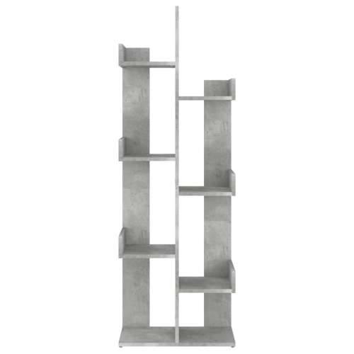 Ormarić za knjige boja betona 48x25,5x140 cm konstruirano drvo - Beton siva 1 48 cm Cijena
