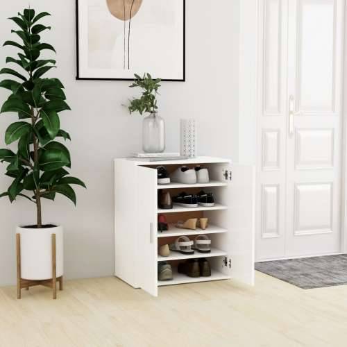 Ormarić za cipele bijeli 60 x 35 x 70 cm konstruirano drvo - Bijela 60 x 35 x 70 cm 1 shoe cabinet with door Cijena