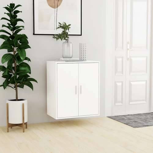 Ormarić za cipele bijeli 60 x 35 x 70 cm konstruirano drvo - Bijela 60 x 35 x 70 cm 1 shoe cabinet with door Cijena