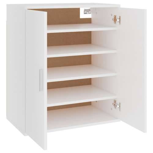 Ormarić za cipele bijeli 60 x 35 x 70 cm konstruirano drvo - Bijela 60 x 35 x 70 cm 1 shoe cabinet with door Cijena