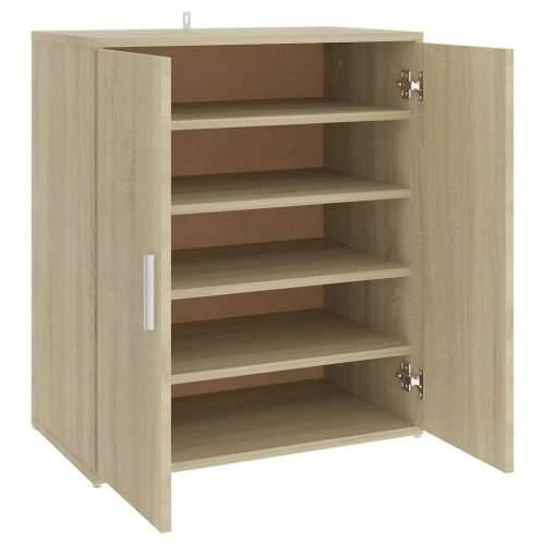 Ormarić za cipele boja hrasta 60 x 35 x 70 cm konstruirano drvo - sonoma hrast 60 x 35 x 70 cm 1 shoe cabinet with door Cijena